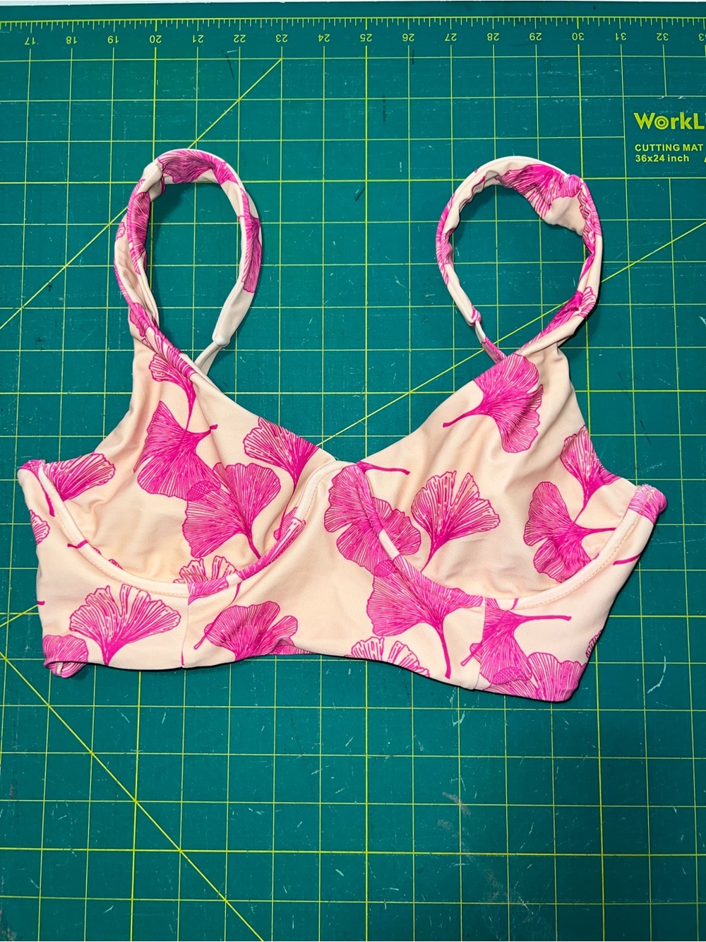 Sunset Paradise Club Pink Floral Underwire Bikini Top + Bottoms Set